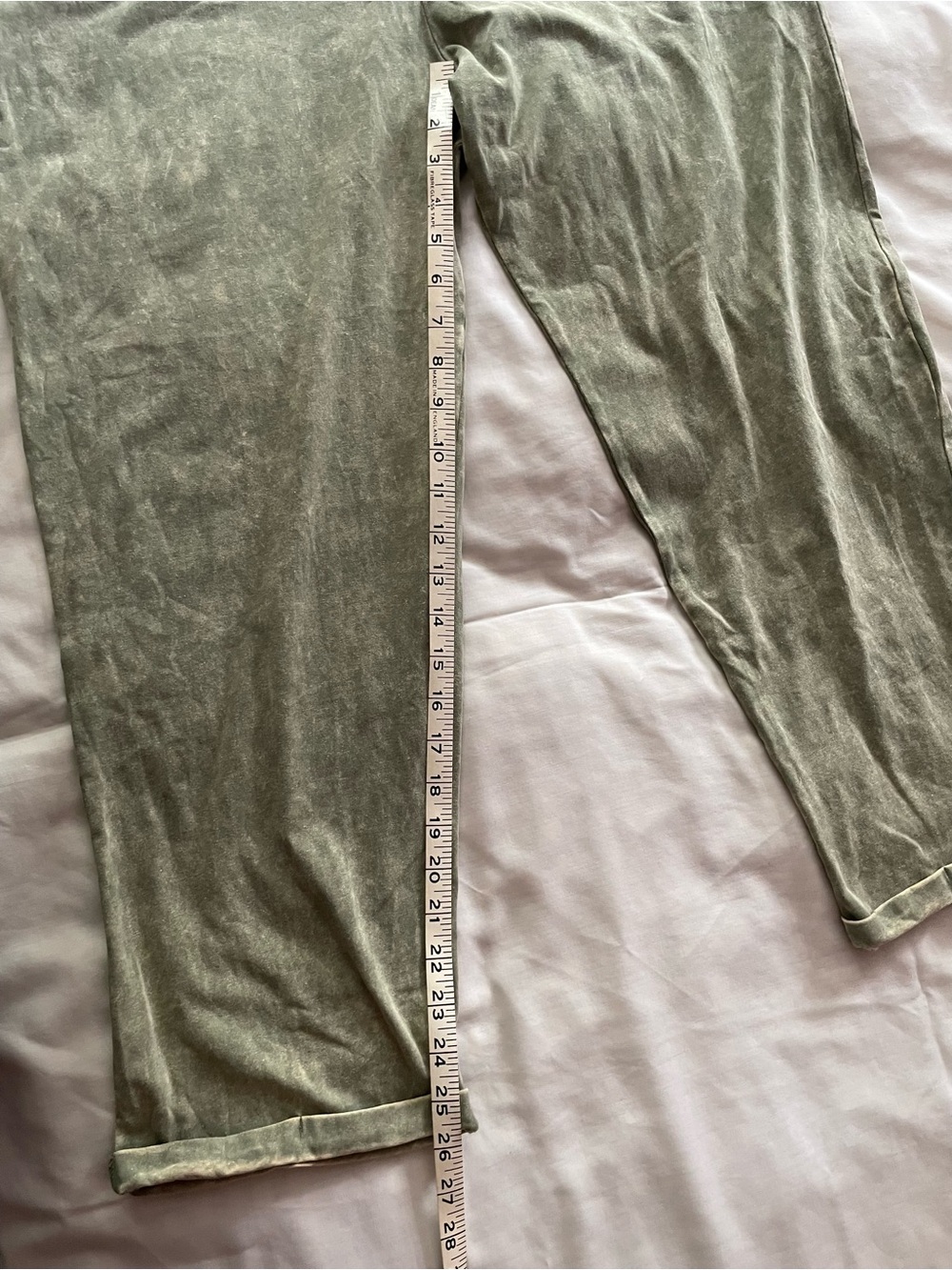 Olive Green Women's Jumpsuit - Casual U Style - Picture 7 of 7